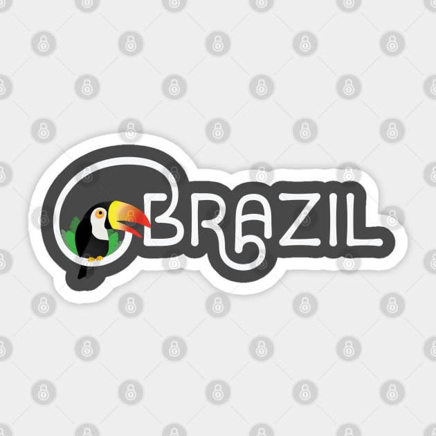 Brazil Sticker by Nataliatcha23